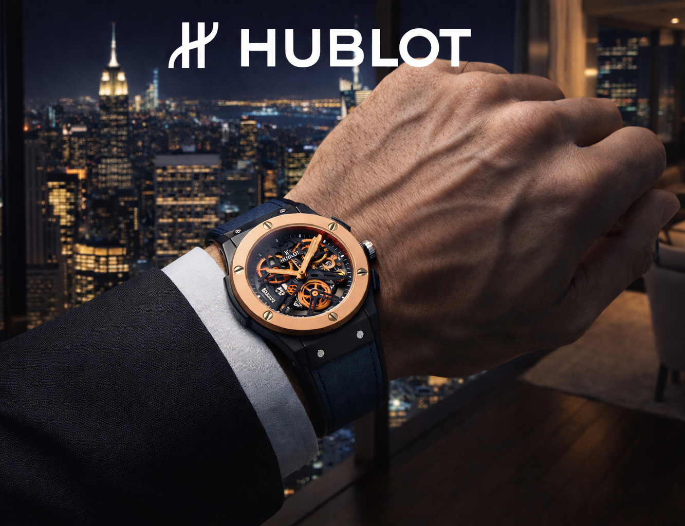 RELOJ HUBLOT SKELETON